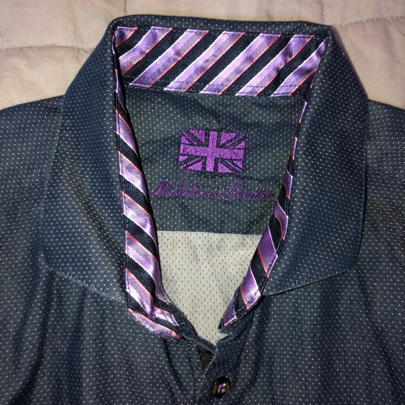 Polka Dot Dress shirt - Picture 2 of 3